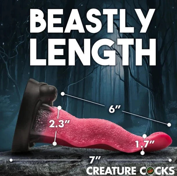 Creature Cocks Creature Cocks Wolf’s Lick Wolf Maw Silicone Dildo
