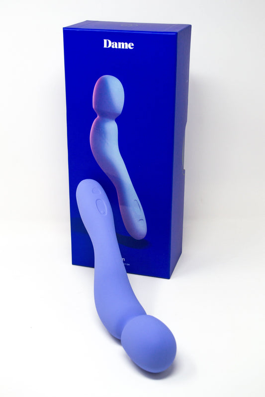 Dame Default Dame Com Wand Vibrator Periwinkle