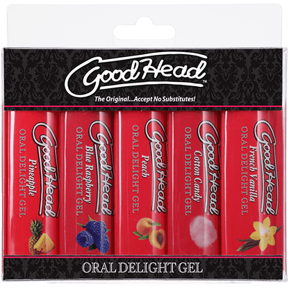 Doc Johnson oral sex spray Doc Johnson GoodHead Oral Delight Gel Pack
