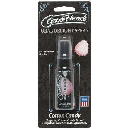 Doc Johnson oral sex spray Cotton Candy Doc Johnson GoodHead Oral Delight Spray