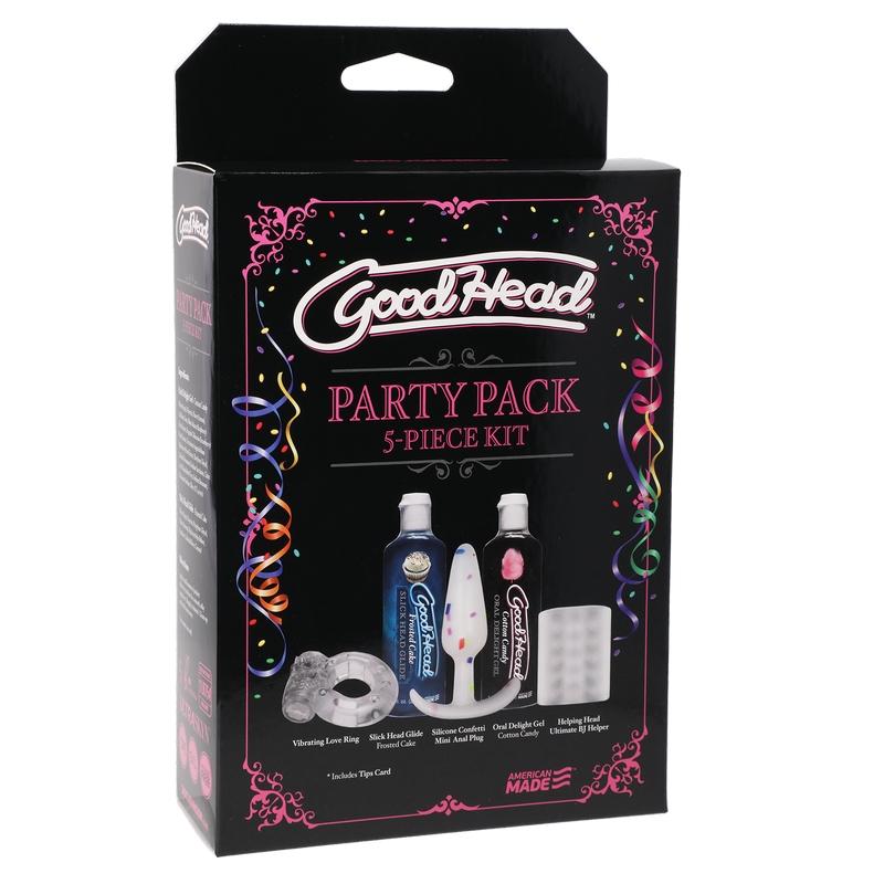 Doc Johnson Lubes & Lotions Doc Johnson Goodhead Party Pack