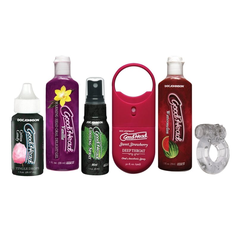 Doc Johnson Lubes & Lotions Doc Johnson Goodhead Sensations Kit