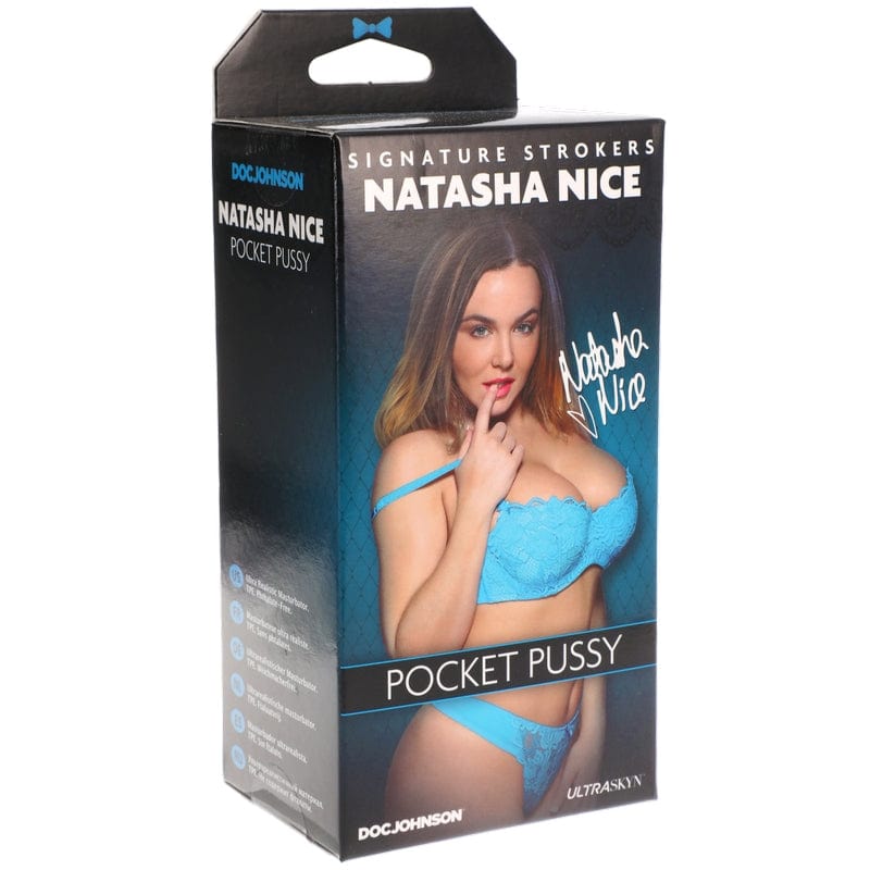 Doc Johnson Male Masturbators Doc Johnson Natasha Nice UltraSkyn Pocket Pussy