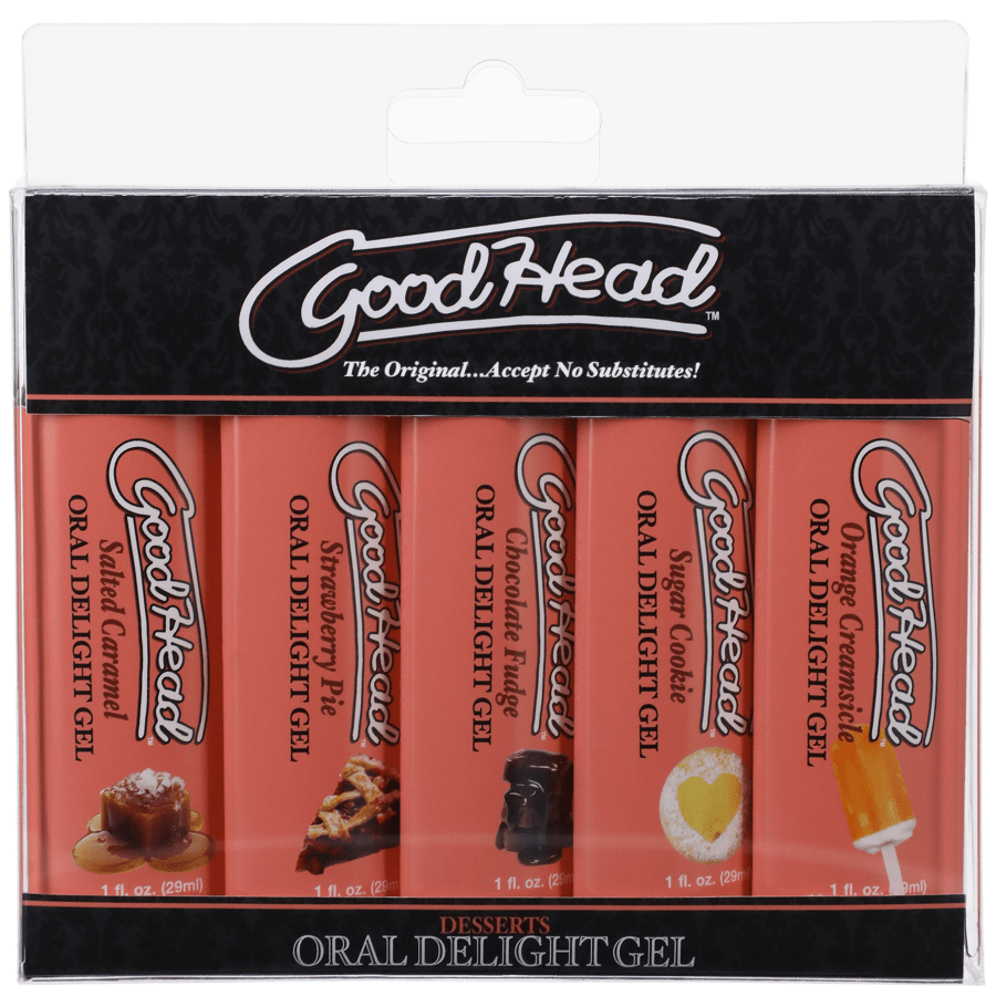 Doc Johnson Lubes & Lotions Doc Johnson Oral Delight Desserts 5 Pack