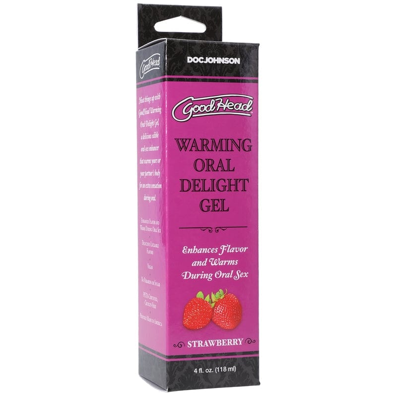 Doc Johnson oral sex spray Strawberry Doc Johnson Warming Oral Delight Gel