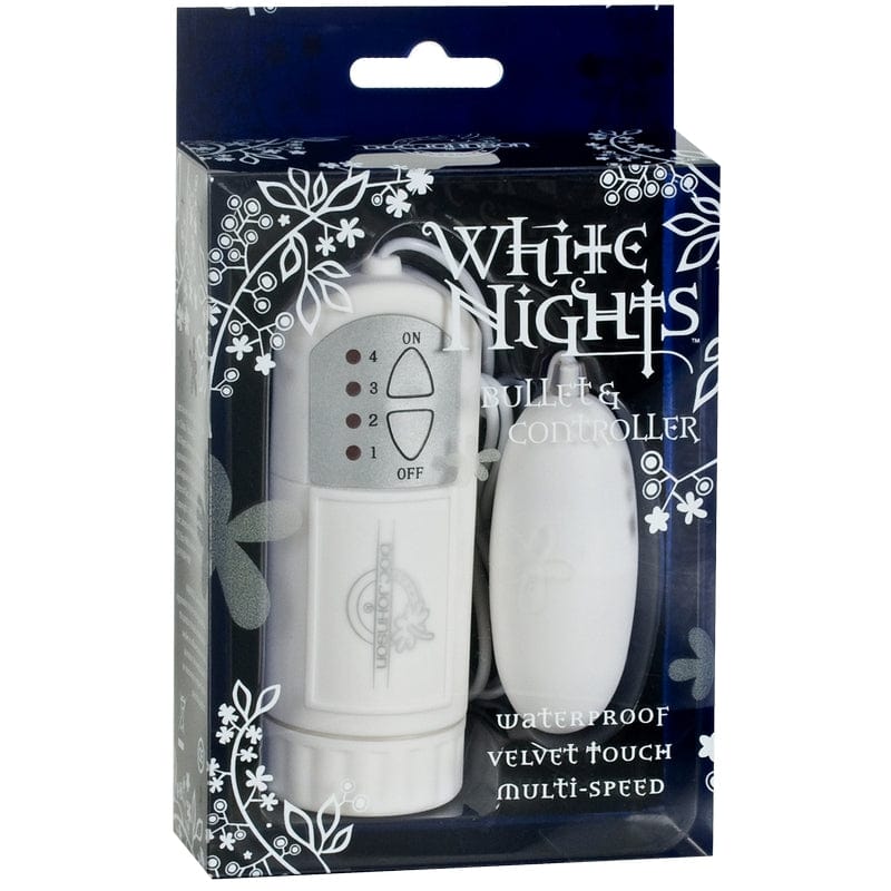 Doc Johnson Vibrators Doc Johnson White Nights Bullet And Controller
