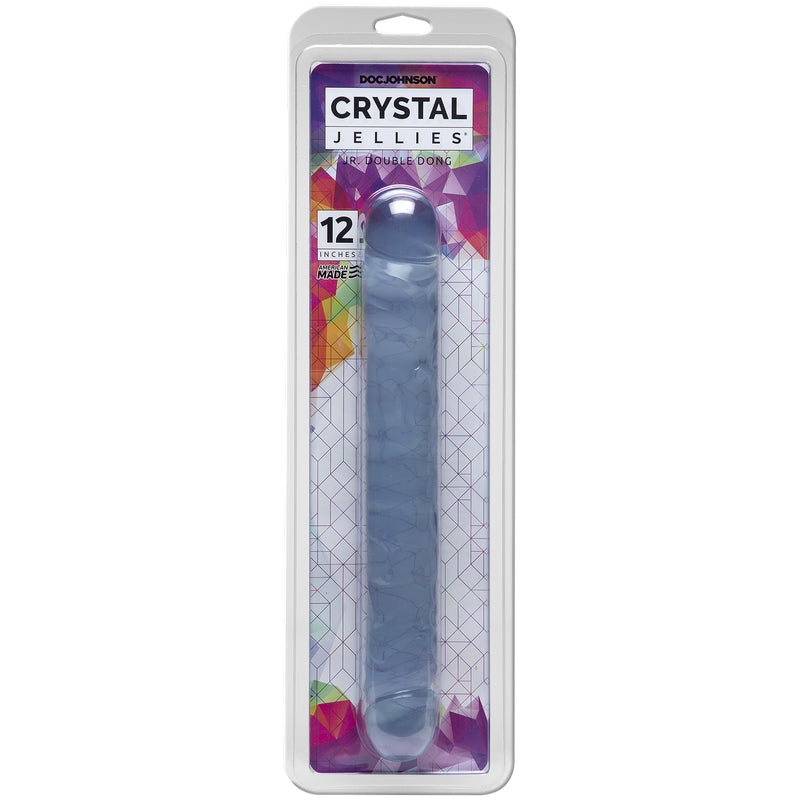 Doc Johnson Crystal Jellies Jr. Doble Pene de 12"