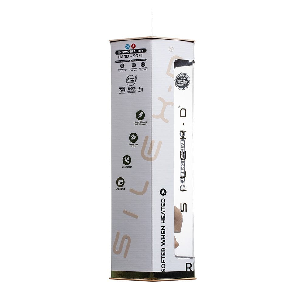 Doc Johnson Dildos Doc Johnson 8" Silex-D Real Skin Model 1 Dildo Vanilla