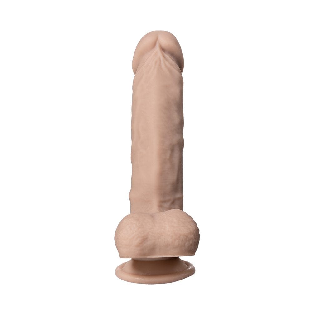 Doc Johnson Dildos Doc Johnson 8" Silex-D Real Skin Model 1 Dildo Vanilla