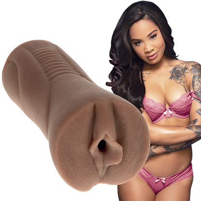 Doc Johnson Signature Strokers Honey Gold Pocket Pussy