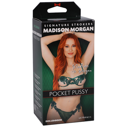 Doc Johnson Signature Strokers Madison Morgan Pocket Pussy