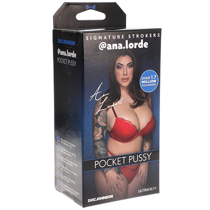Doc Johnson Signature Strokers @ana.lorde Pocket Pussy
