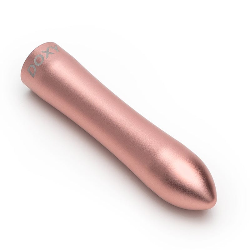 Doxy Vibrators Rose Gold Doxy Rechargeable Bullet Vibrator
