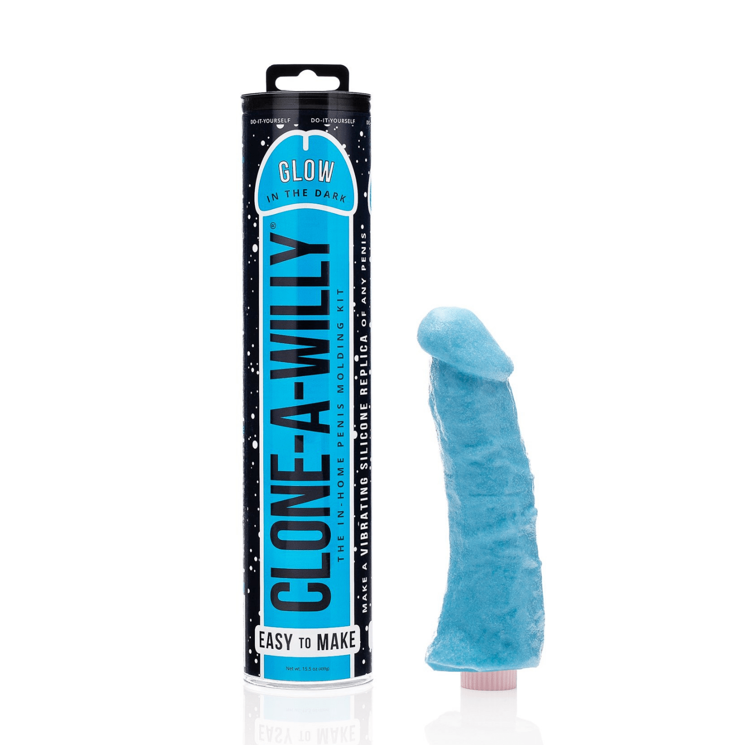 Empire Labs Dildos Empire Labs Vibrating Clone A Willy Glow In The Dark Blue