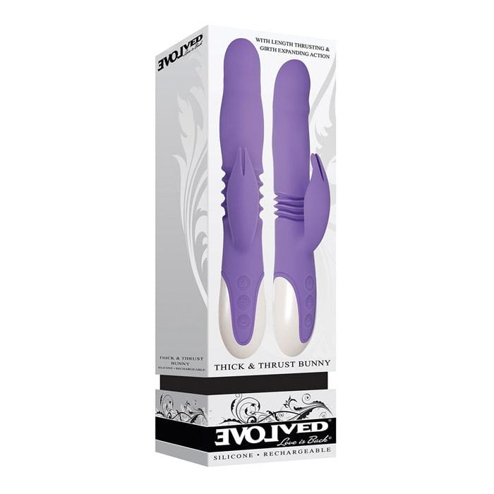 Evolved Vibrators Evolved Thick & Thrust Rabbit Vibrator