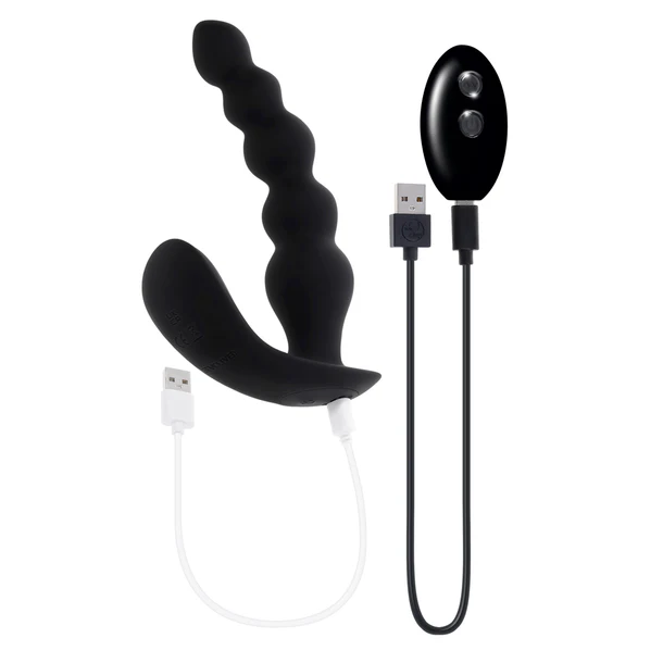 Evolved Bead Me Up Remote Controlled Vibrating Anal Beads - XOXTOYS-USA