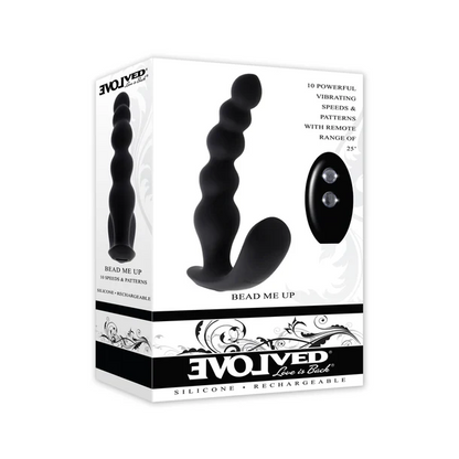 Evolved Bead Me Up Remote Controlled Vibrating Anal Beads - XOXTOYS-USA