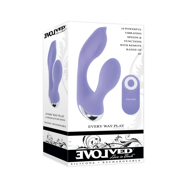 Evolved Every Way Play Remote Controlled Vibrator - XOXTOYS-USA