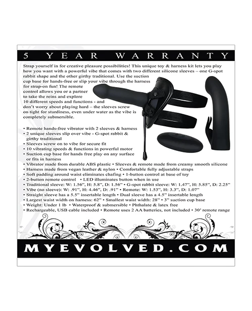 Evolved Heavenly Harness Kit - XOXTOYS-USA