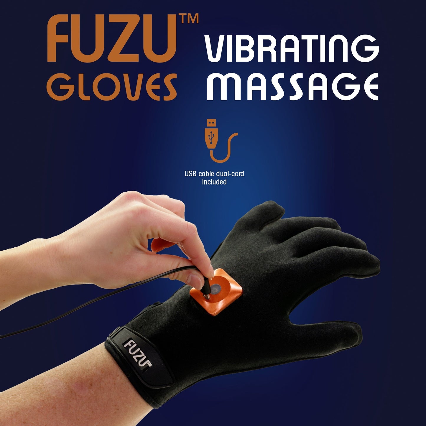 Fuzu Massagers Fuzu Rechargeable Vibrating Massage Glove