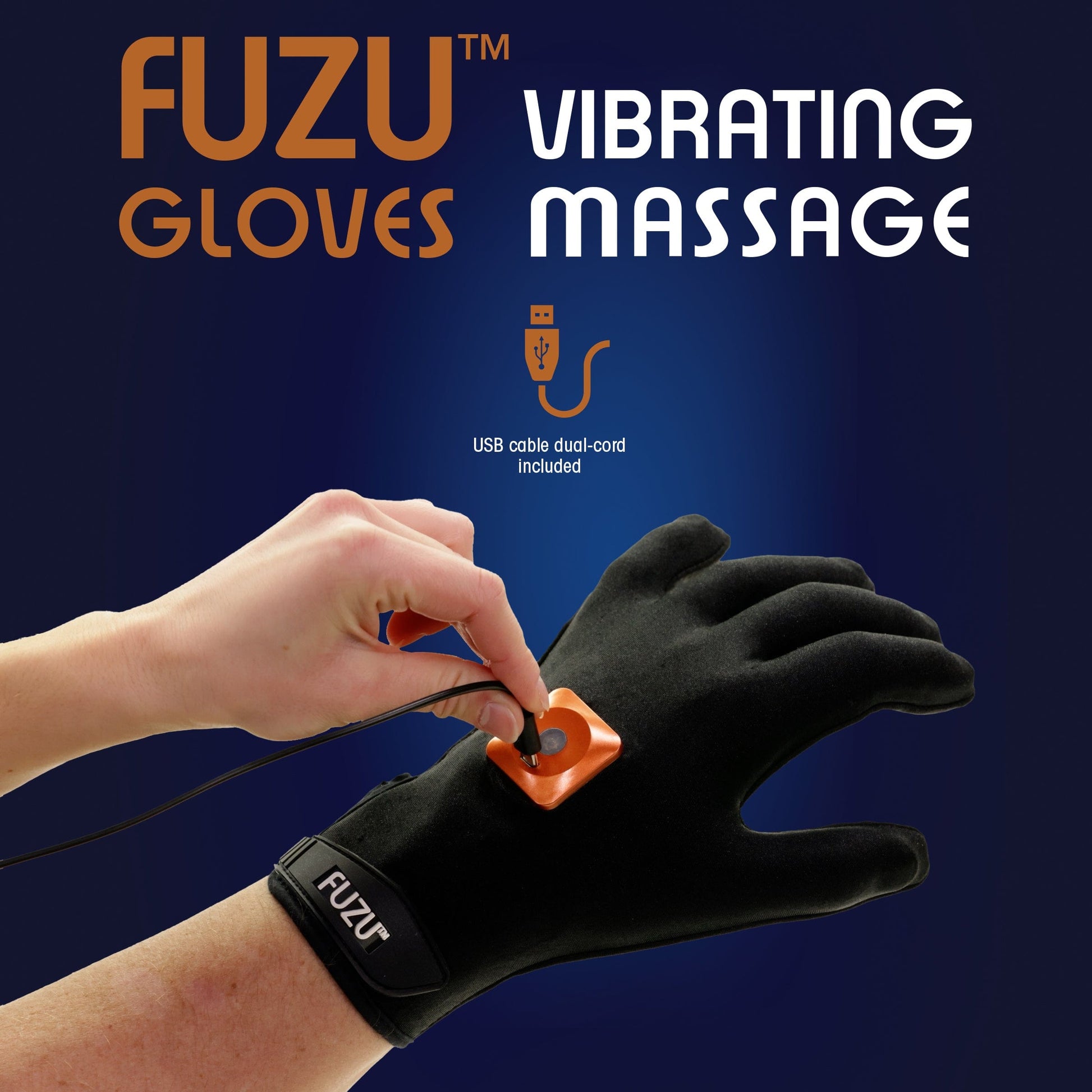 Fuzu Massagers Fuzu Rechargeable Vibrating Massage Glove