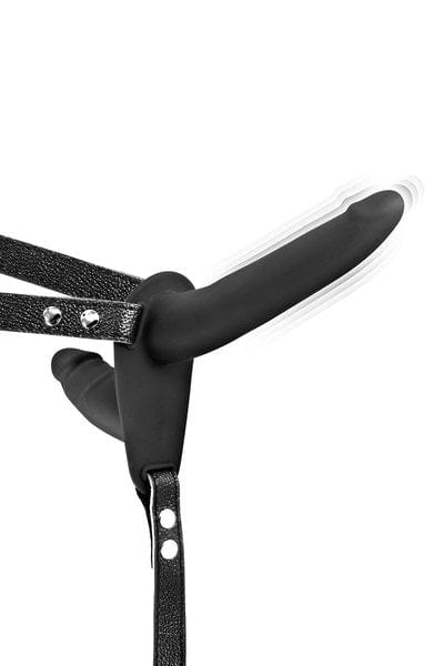 Fetish Tentation Strap-Ons Fetish Tentation Vibrating Strap-on Double Dildo