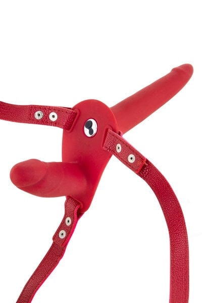 Fetish Tentation Strap-Ons Fetish Tentation Vibrating Strap-on Double Dildo