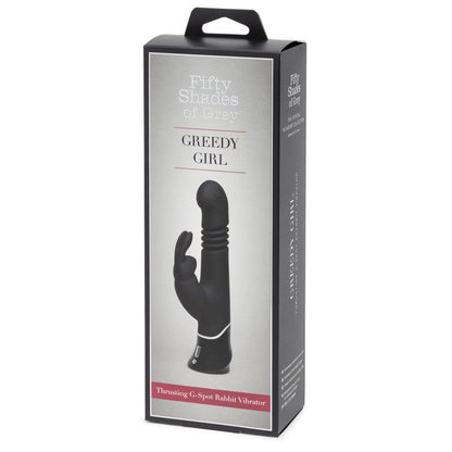 Fifty Shades of Grey Vibrators Fifty Shades of Grey Greedy Girl Thrusting G-Spot Rabbit Vibrator