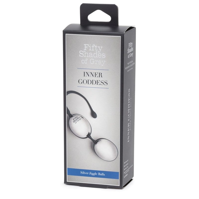 Fifty Shades of Grey Kegel Toys Fifty Shades of Grey Inner Goddess Silver Jiggle Balls