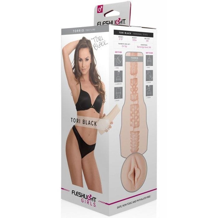 Fleshlight Male Masturbators Fleshlight Girls Tori Black Torrid