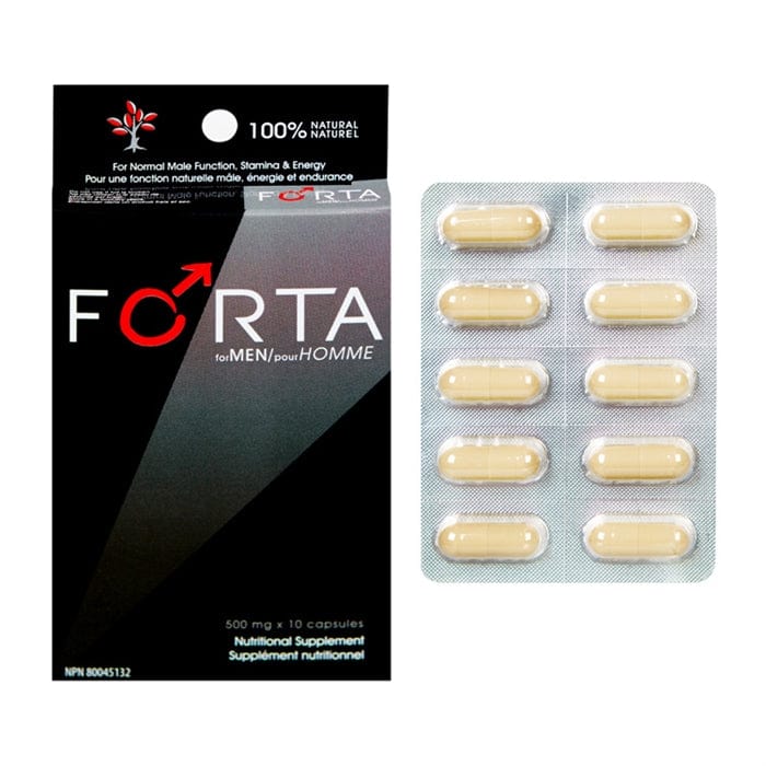 Forta Male Enhancement 10 Capsule Forta for Men Sexual Enhancement Capsule