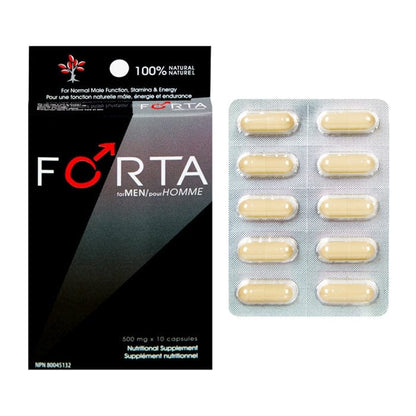 Forta Male Enhancement 10 Capsule Forta for Men Sexual Enhancement Capsule