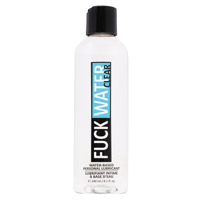 FuckWater Lubes & Lotions 8oz Fuckwater Clear Water Based Hybrid Lube