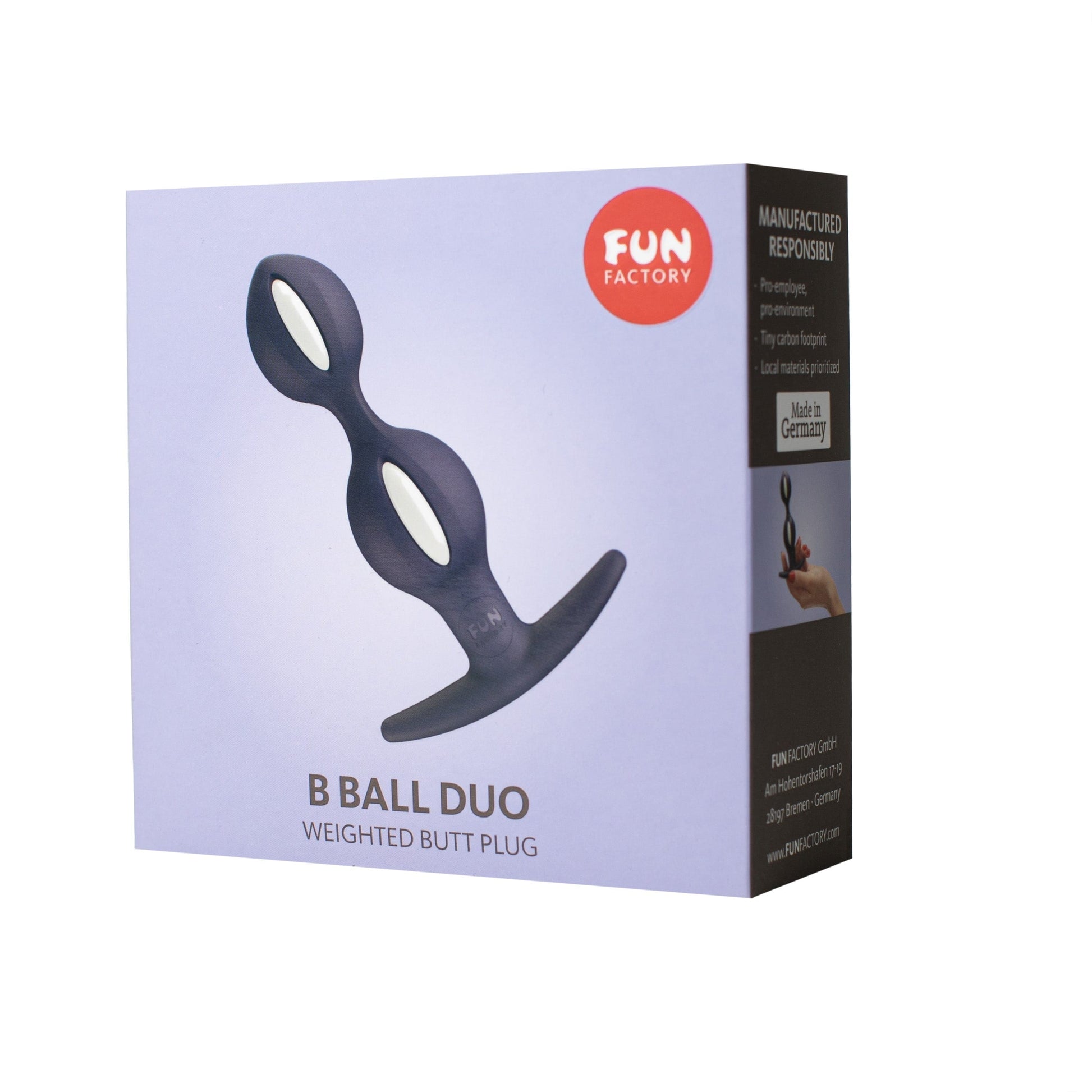 Fun Factory Anal Toys Fun Factory B Ball Duo Reactive Anal Plug