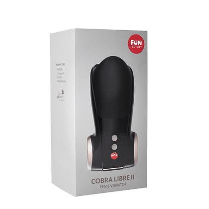 Fun Factory Male Masturbators Black/Black Fun Factory Cobra Libre II Penis Massager
