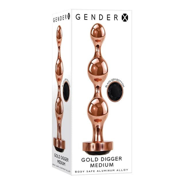 Gender X Butt Plugs Gender X Gold Digger Plug Medium