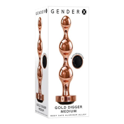 Gender X Butt Plugs Gender X Gold Digger Plug Medium