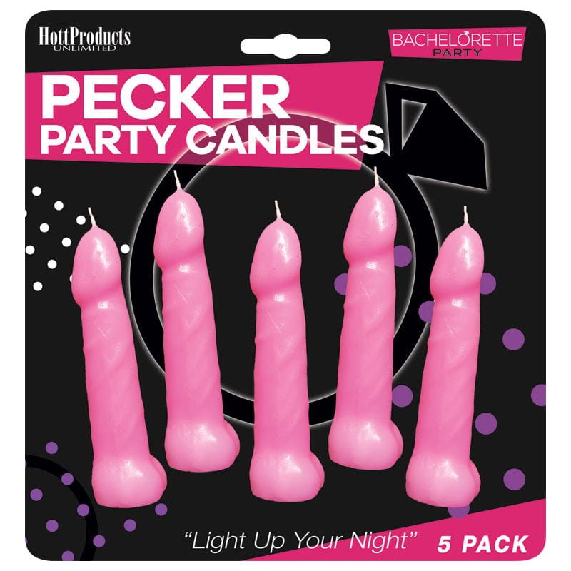 Hott Products Novelties & Parties Hott Products Bachelorette Party Pink Pecker Candles