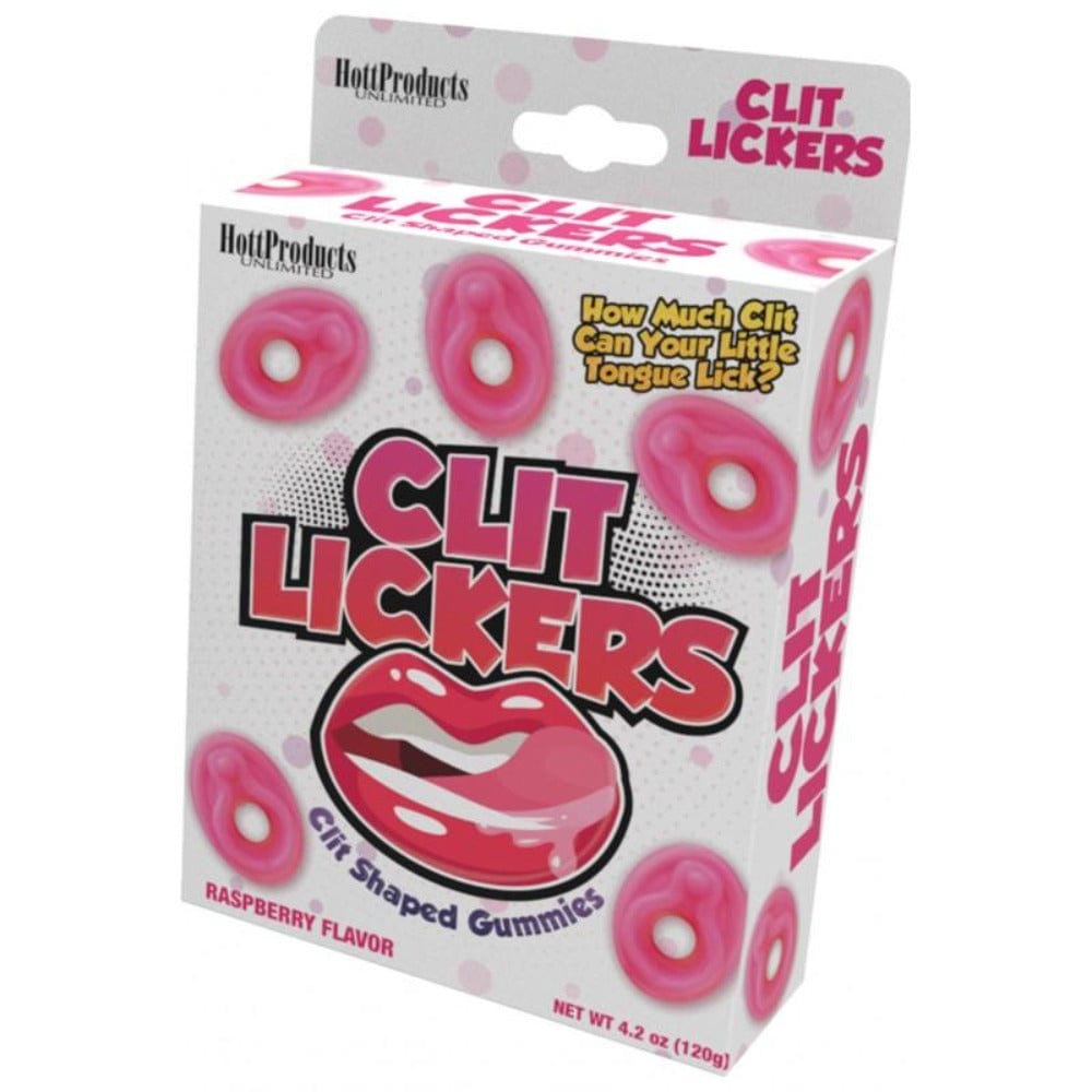 Hott Products Clit Lickers Clit-Shape Raspbery Gummies