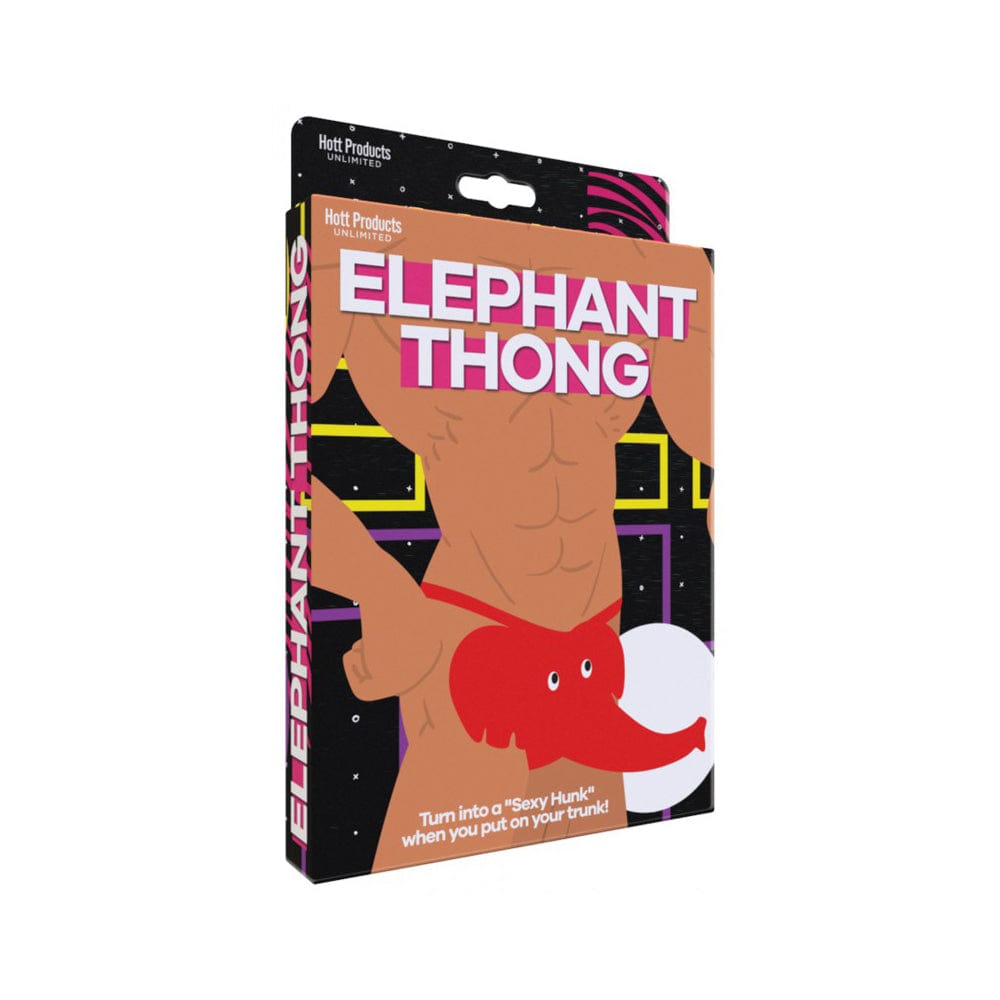 Hott Products THONG Red Hott Products Elephant Thong