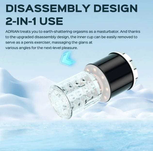 Honey Play Box Strokers Honey Play Box Adrian Water Spa Rotating Male Masturbator