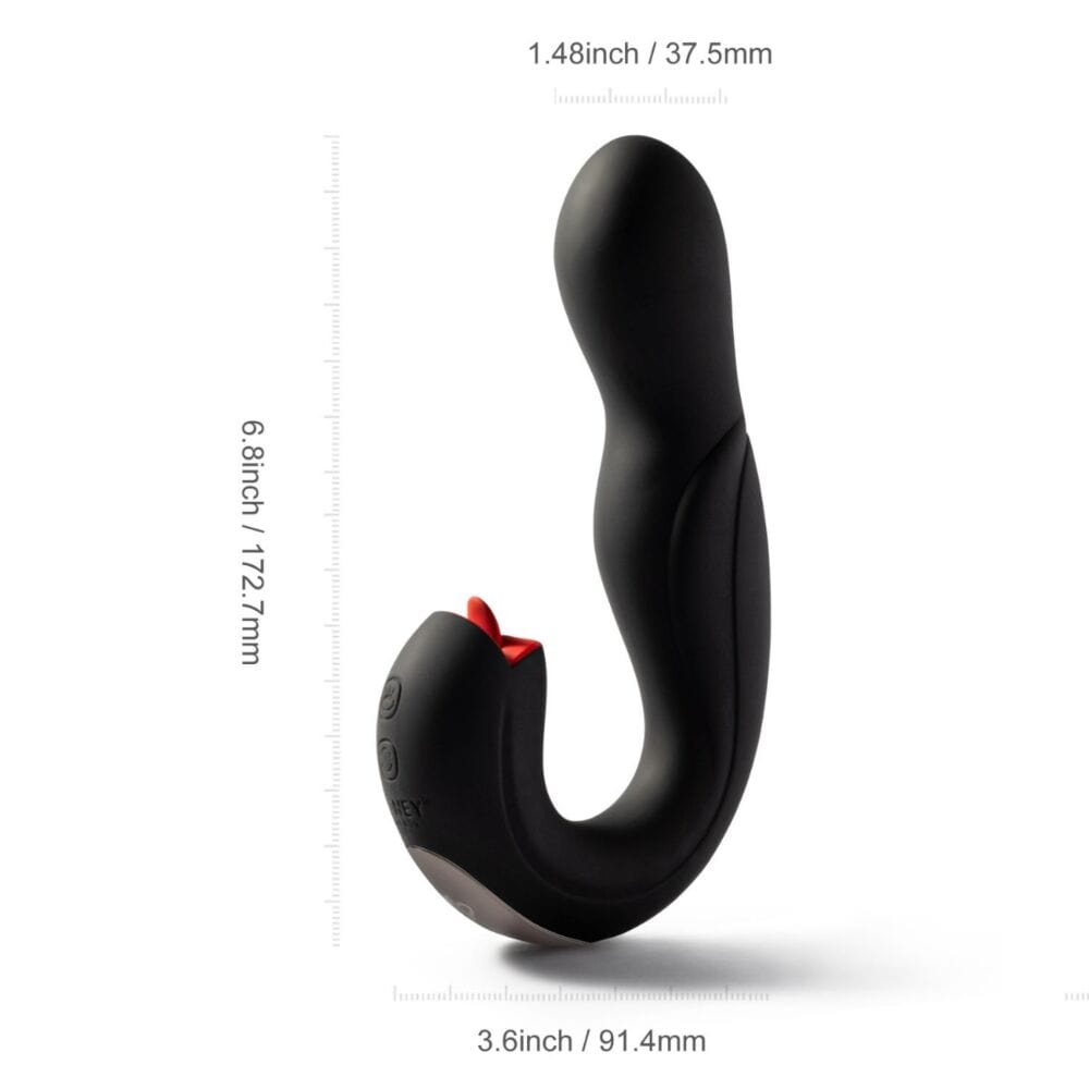 Honey Play Box Vibrators Honey Play Box Joi Pro Remote Control Rotating Head G-spot Vibrator & Clit Licker