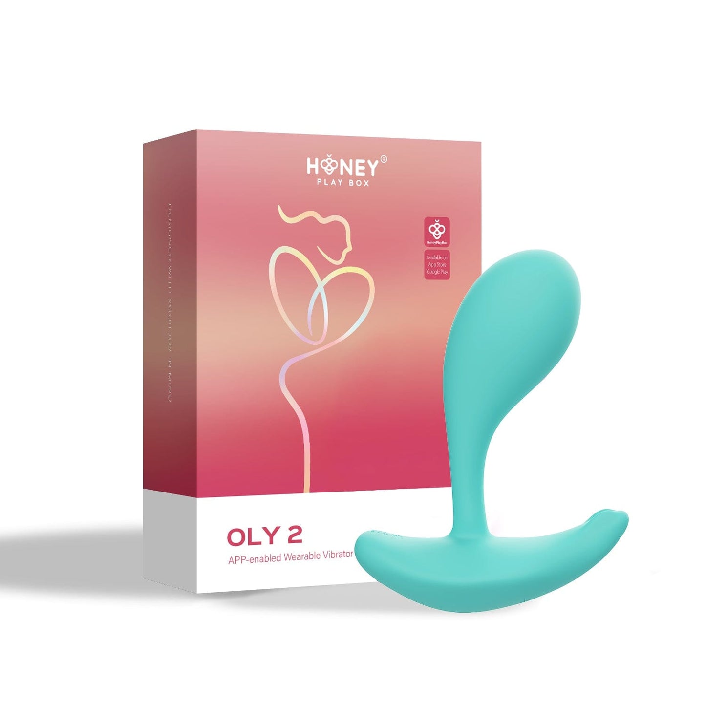 Honey Play Box Vibrators Honey Play Box Oly 2 App-Controlled Wearable Vibrator