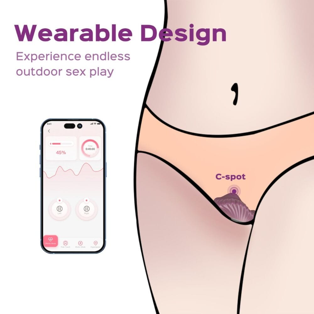 Honey Play Box Vibrators Honey Play Box Pearl App-Controlled Panty Vibrator