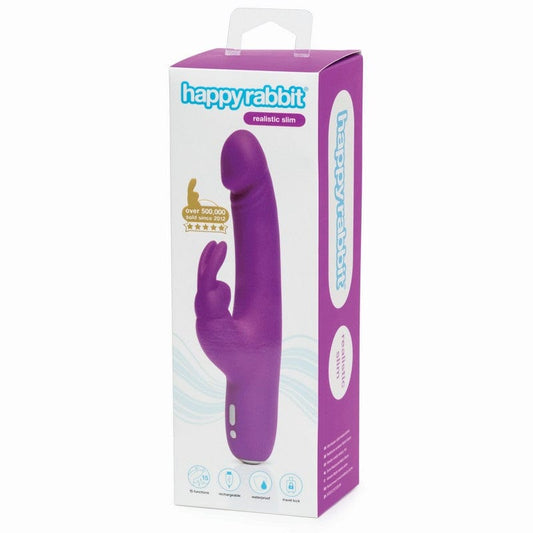 Happy Rabbit Rabbit Vibrators Happy Rabbit Realistic Slim Vibrator