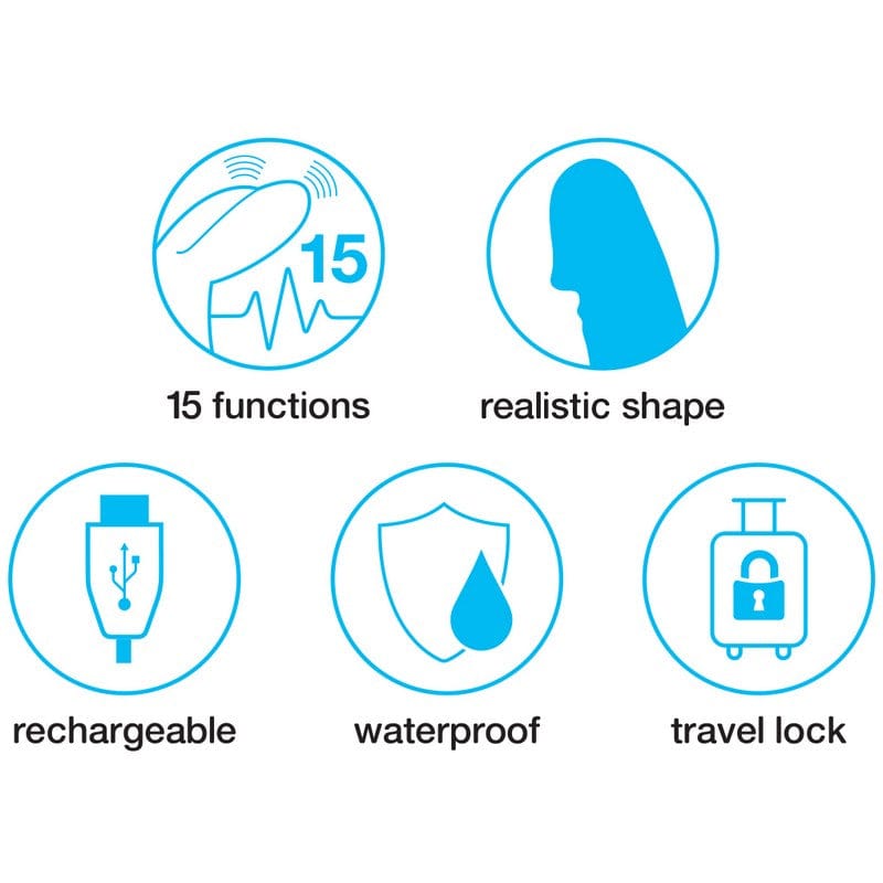 Happy Rabbit Rabbit Vibrators Happy Rabbit Realistic Slim Vibrator