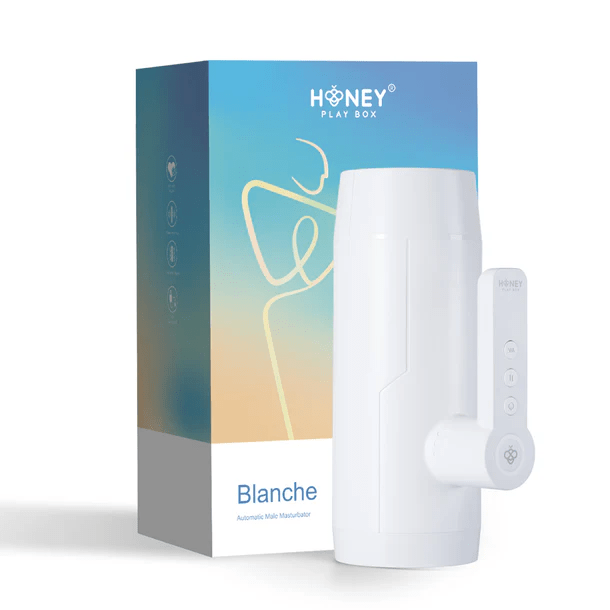 Honey Play Box Strokers Honey Play Box Blanche Automatic Male Masturbator