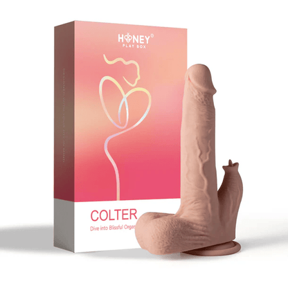 Honey Play Box App Controlled Toys Honey Play Box Colter App-Enabled Thrust/Licking Dildo