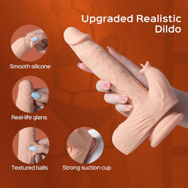 Honey Play Box App Controlled Toys Honey Play Box Colter App-Enabled Thrust/Licking Dildo