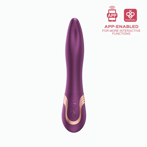 Honey Play Box App Controlled Toys Honey Play Box Fling App-Controlled Oral Licking Vibrator